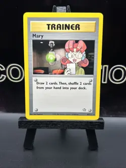 Pokemon TCG Mary Neo Genesis 87/111 Regular Unlimited Rare NM - Image 2