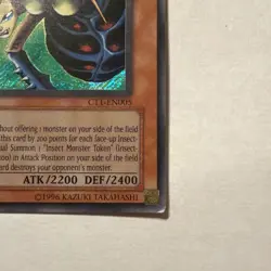 Insect Queen CT1-EN005 YuGiOh Collectible Tins 2004 Holo - Image 4