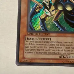 Insect Queen CT1-EN005 YuGiOh Collectible Tins 2004 Holo - Image 5