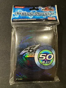 YuGiOh OCG 5D's Official Protector Dragon Coat of Arms 2 Blue Sleeve (50C)Sealed - Image 1
