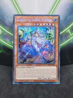 Yugioh Diabellze the Original Sinkeeper LEDE-EN012 Secret Rare 1st Edition NM - Image 1