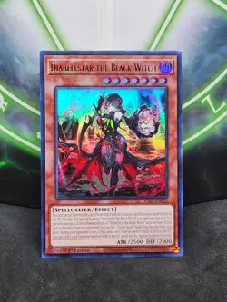Yugioh Diabellstar the Black Witch RA03-EN032 Ultra Rare 1st Edition NM - Image 1