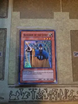 YUGIOH BANISHER OF THE LIGHT SRL SUPER LP + MESSENGER OF PEACE MRL SUPER UNLIMIT - Image 3