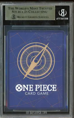 2025 One Piece The Azure Sea's Seven OP09051 Buggy Gold 3rd Anniversary BGS 10 - Image 3
