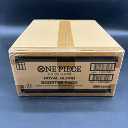 One Piece OP-10 Royal Blood English 12 Booster Box Case Factory Sealed - Image 1