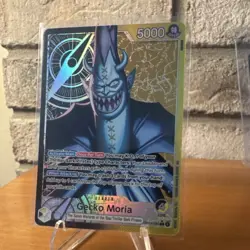 Bandai One Piece CCG Gecko Moria Leader Special Foil 5000 Power OP14-080 - Image 1