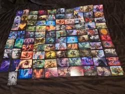 MTG Lot of 95 ART SERIES Cards -NO DOUBLES-Some Gold Signatures - Image 1