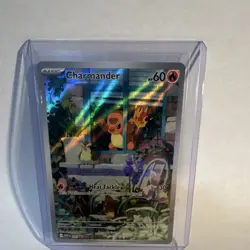 Pokemon Charmander Scarlet & Violet promo card - Image 1