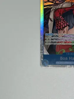 Bandai One Piece Card Game Boa Hancock OP07-051 Super Rare Foil Character - Image 2