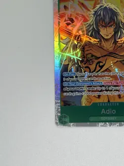 Bandai One Piece Card Game Adio OP09-023 Super Rare Holo Character Card - Image 2