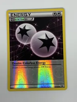 Reverse Holo Double Colorless Energy 114/124 - Pokemon Fates Collide Card - NM - Image 1