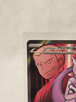 Pokemon Card - Team Rocket's Mewtwo ex 213/182 Sv10: Destined Rivals Holo - Image 2