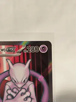 Pokemon Card - Team Rocket's Mewtwo ex 213/182 Sv10: Destined Rivals Holo - Image 3