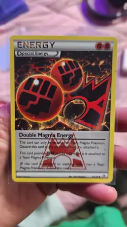 Pokemon TCG Double Magma Energy 34/34 Uncommon Card XY VLP+ - Image 1