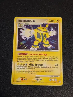 Pokemon Card Electivire 3/130 DPBP#147, Diamond Pearl Holo - Image 1