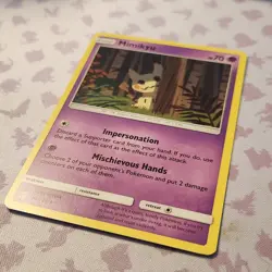 Mimikyu 96/236 NM 2019 Pokemon SM Cosmic Eclipse Rare Card ill. HYOGONOSUKE - Image 2
