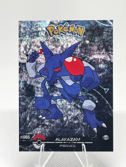 Alakazam #65 - Cracked Ice Holo - Crystal Dark Black 2025 - Pokemon Card - Image 1