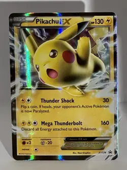 Pikachu EX Black Star Promo XY174 X & Y Reverse Holo Pokemon TCG Card #XY174 NM - Image 5