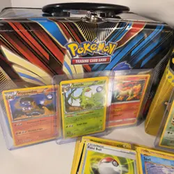 2016/2017 Large Pokemon Lot w/ tins, coins and over 900 cards - SOLID VALUE!! - Image 3