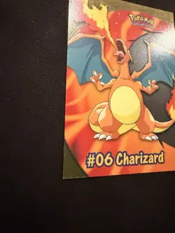 Topps Pokemon 2000 Charizard #06 Clear Card PC3 TV Animation Edition NM/LP - Image 2