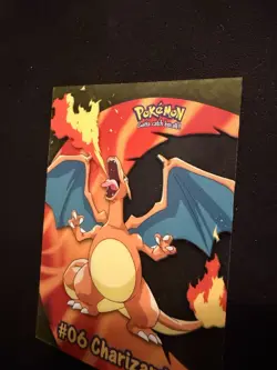 Topps Pokemon 2000 Charizard #06 Clear Card PC3 TV Animation Edition NM/LP - Image 4