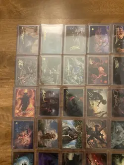 GOLD Art Card COMPLETE Set 81 Magic the Gathering Lord of Rings MTG Middle-Earth - Image 2