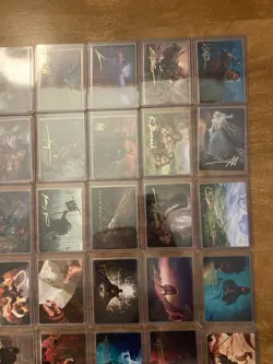 GOLD Art Card COMPLETE Set 81 Magic the Gathering Lord of Rings MTG Middle-Earth - Image 4