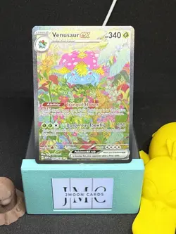 Pokemon TCG Venusaur EX Card 198/165 SV Sir Scarlet & Violet 151 Clean NM/M - Image 1