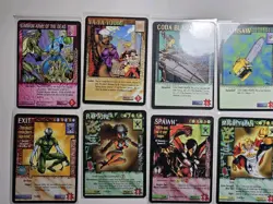 WILSTORMS LOT of 18 Black Border cards ccg 1996 D4 Super Hero game WS Near Mint+ - Image 4