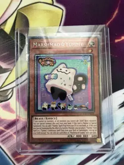 Marshmao Yummy Starlight Rare 1st Edition DOOD-EN024 Near Mint Yu-Gi-Oh TCG Card - Image 1