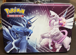 Pokemon 2022 Fall Collector Chest Lunchbox / Tin Dialga Palkia Arceus NO CARDS - Image 1