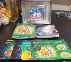 Pokemon 2022 Fall Collector Chest Lunchbox / Tin Dialga Palkia Arceus NO CARDS - Image 2