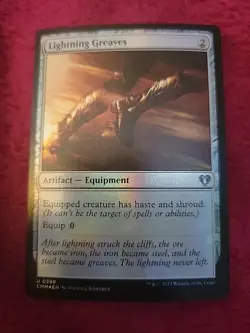 Lightning Greaves -Foil NM MTG Commander Masters - Image 1