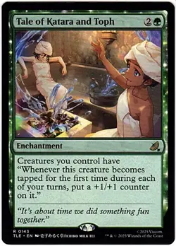 MTG Avatar: The Last Airbender Tale of Katara and Toph (Rare) - Image 1