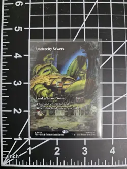 Undercity Sewers PZA 0020 Borderless MTG Ninja Turtles NM/M - Image 1