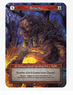 Rebecks FOIL Unique Arthurian Legends Sorcery - Image 1