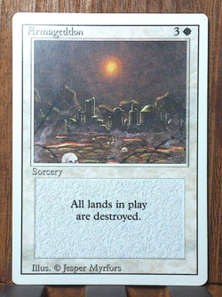 MTG Armagedon REVISED EDITION Vintage Stunner NM Pack Fresh - Image 1