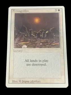 1994 Magic: The Gathering - Revised(3rd) - ARMAGEDDON - Vintage Rare - NM - Image 1