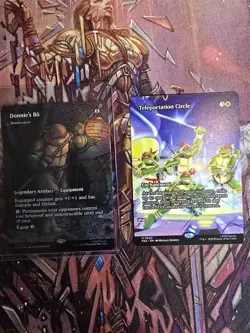 MTG TMNT Donnie's Bo Holo Legendary Artifact Shadowspear FOIL W/BONUS T. CIRCLE - Image 4