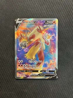 Pokemon TCG Blaziken V 161/198! NM Condition! See Description! - Image 1