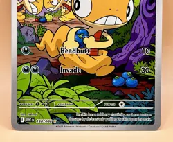 Scraggy 138/086 – White Flare (Illustration Rare) – NM – 2025 Pokemon TCG - Image 4
