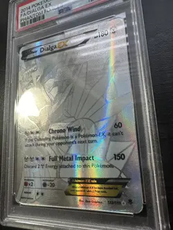 PSA 1 Dialga EX 122/119 XY Phantom Forces Full Art Secret Rare Pokemon - Image 2