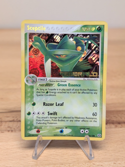 2005 Sceptile Reverse Holo Stamped Rare EX Emerald Vintage Starter 10/106 MP - Image 1