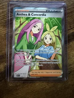 Anthea and Concordia 254/217 Ascended Heroes Pokemon TCG Full Art Trainer - Image 1