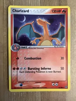 Pokemon TCG - Charizard 6/108 Holo Rare - 2007 EX Power Keepers - MP - Image 1