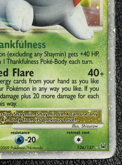 Shaymin Lv.X (Land Forme) 126/127 - Vintage Pokemon TCG: Platinum - MP/HP - Image 4