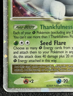 Shaymin Lv.X (Land Forme) 126/127 - Vintage Pokemon TCG: Platinum - MP/HP - Image 5