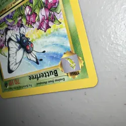 1st Edition Butterfree 33/64 Jungle Uncommon Pokemon TCG Vintage WotC 1999 NM - Image 5