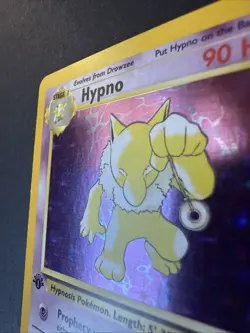 1999 Pokemon Hypno 8/62 Holo Rare 1st Edition Fossil - Image 2