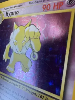 1999 Pokemon Hypno 8/62 Holo Rare 1st Edition Fossil - Image 4